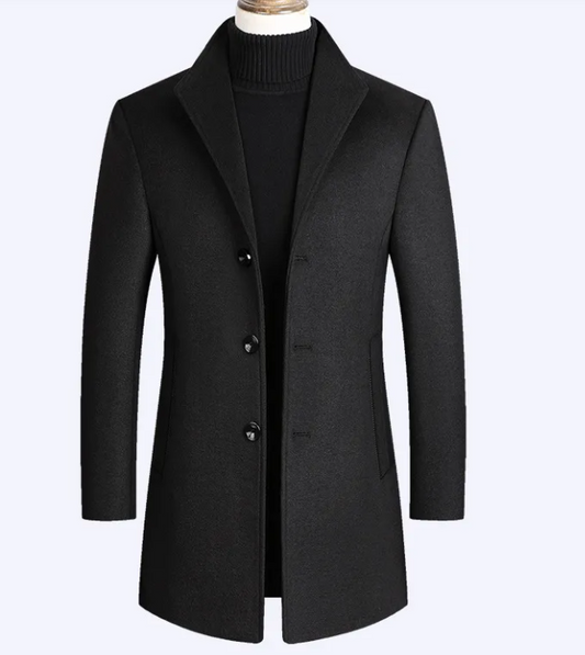 Veyra Signature Wool Overcoat